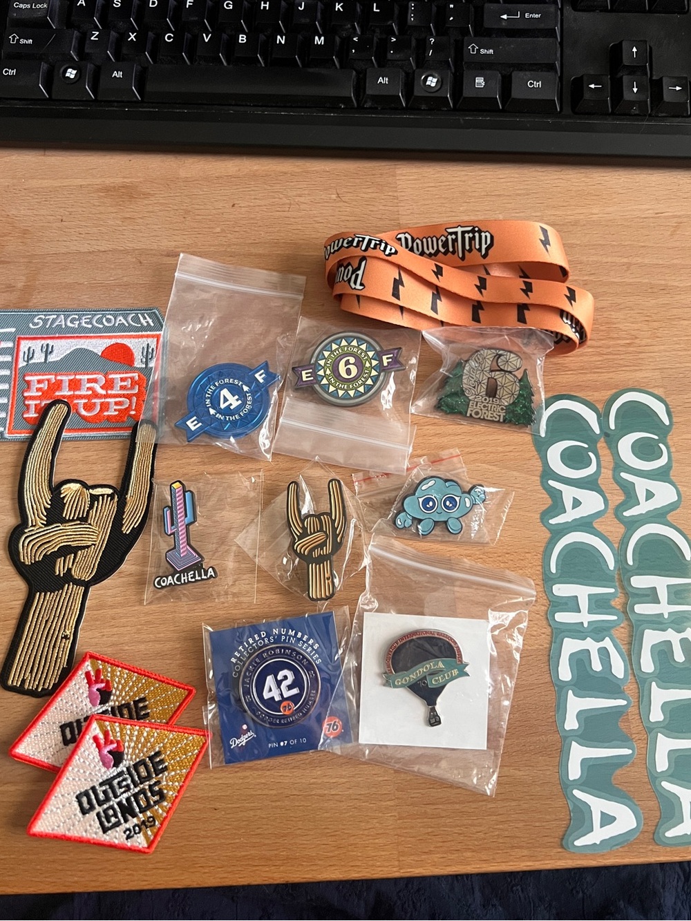 Festival collectibles Coachella Stagecoach Electric Forest